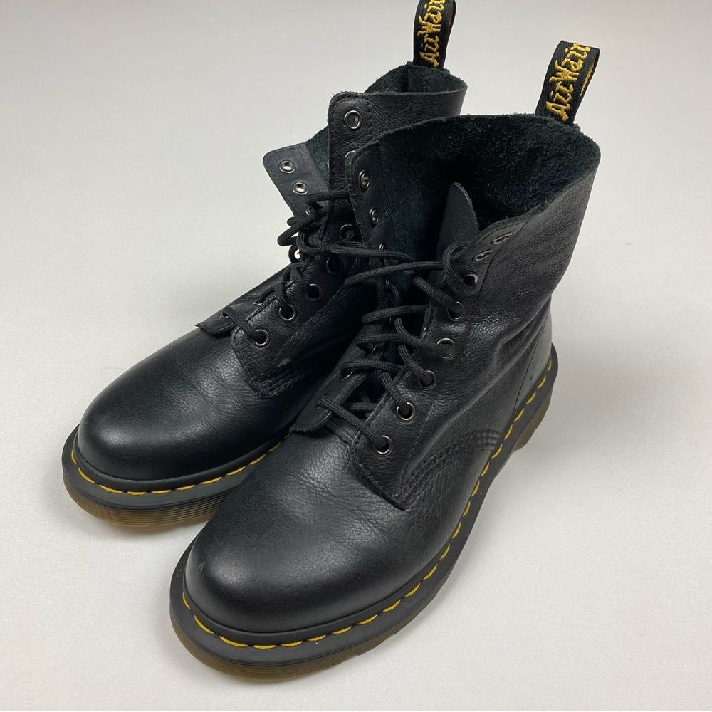 Dr. Martens 1460 Pascal Leather Combat Boots - Picture 7 of 15